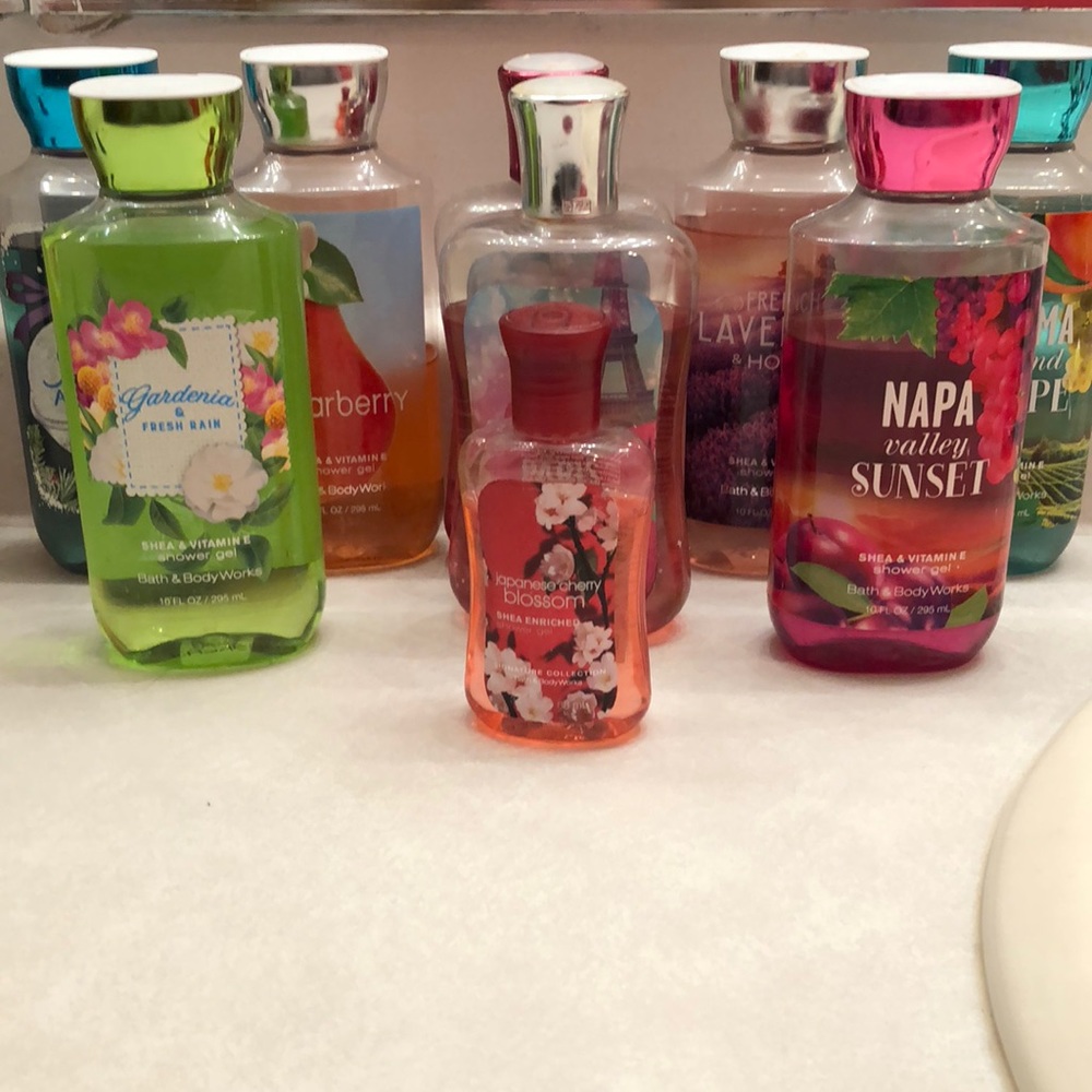 Bath and Body Works Shower Gel Bundle